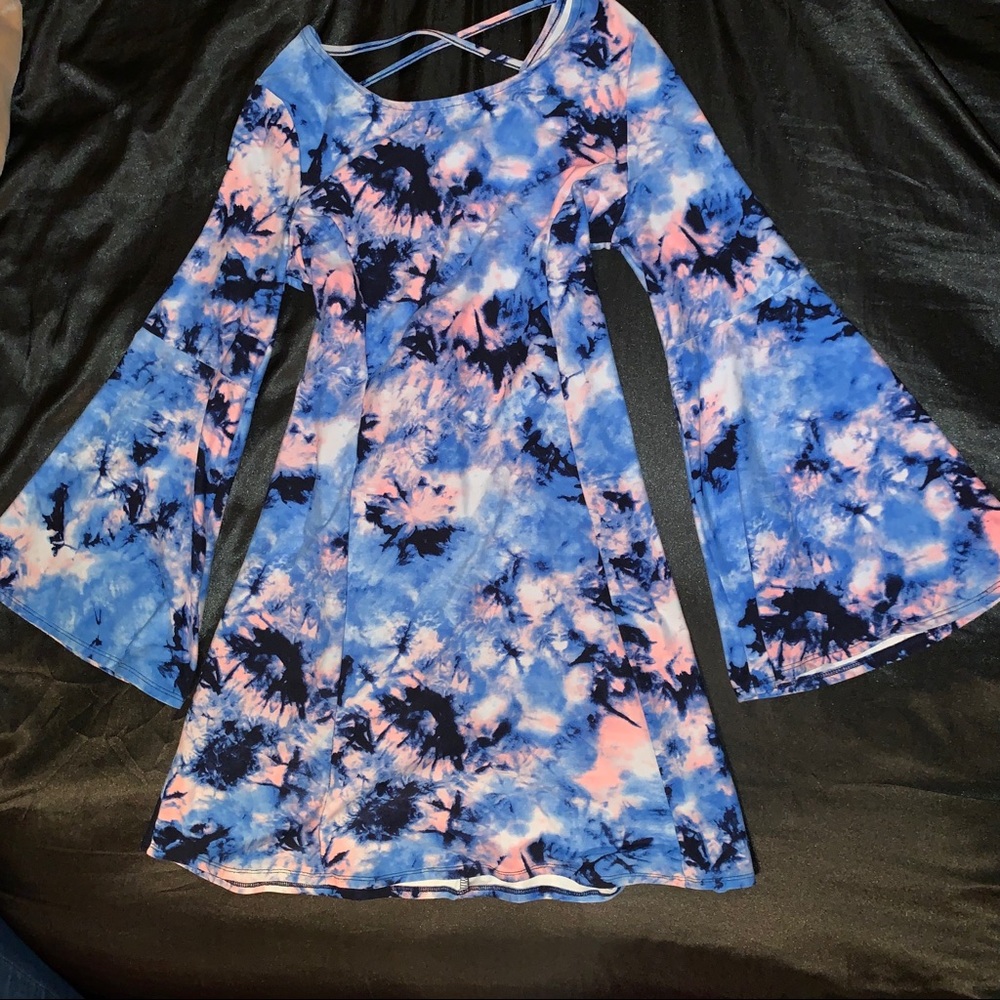 soft, tie-dye tunic